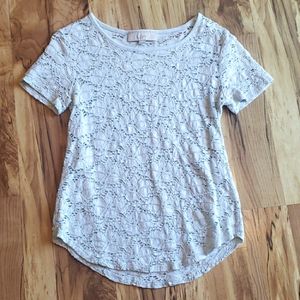LOFT Lace Tee
